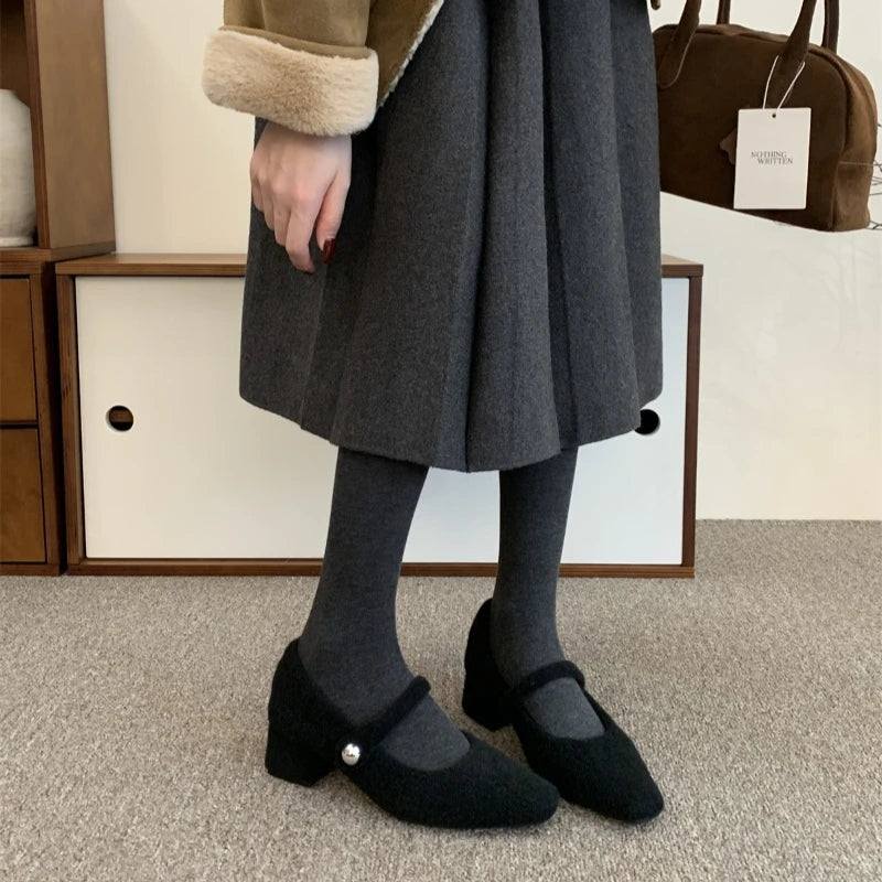 Womens's Square Heels